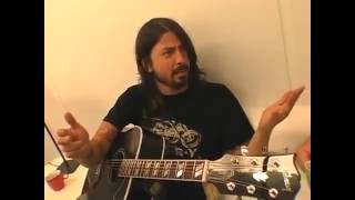 Dave Grohl gives songwriting lesson [upl. by Nisse]