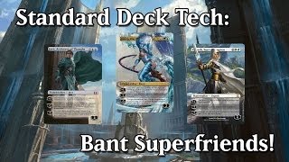 MTG  Standard Deck Tech Bant Superfriends [upl. by Nevada17]