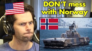 American Reacts to the Norwegian SkjoldClass Corvette [upl. by Anni]