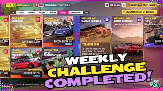 Forza Horizon 5 Weekly Trail Blazer Challenge Quebrada Complete Guide [upl. by Motteo612]