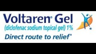 Voltaren Gel Diclofenac 232 100 gr [upl. by Ailuj]