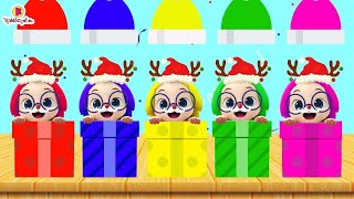 Colors  Learn Colors for Kids  Learn Colors with Hogi Hogi Colors  Pinkfong Hogi Christmas Song [upl. by Arua]