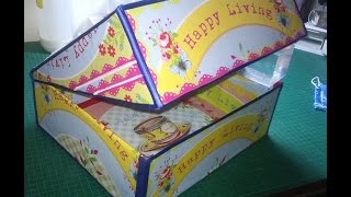 קופסת נעליים מקושטת לכל מטרה  Decorated shoe box for any purpose [upl. by Speroni]