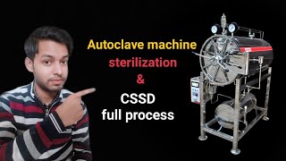 Horizontal Autoclave sterilization amp CSSD full process [upl. by Yraccaz122]