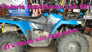 Polaris Sportsman 110  ATV Mods and Upgrades [upl. by Letsyrhc19]