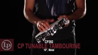 CP by LP® 10quot Tambourine Tunable Metal Double [upl. by Nolyk]