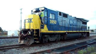 CSX B408 Startup [upl. by Khai665]