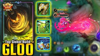 GLOO BEST SUPPORT TANK BUILD GLOO NON CC SKILL COMBO GLOO COUNTER  MLBB GLOO GAMEPLAY [upl. by Nonohcle]