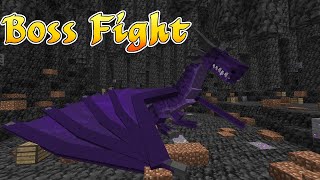 Minecraft Dragons Ep 5 STAGE 4 DRAGON BOSS FIGHT [upl. by Maxantia810]