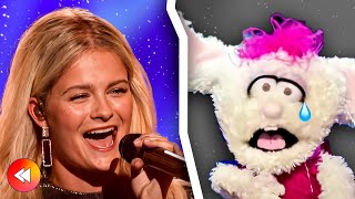 Darci Lynne from Ventriloquist to SINGER Journey on Americas Got Talent [upl. by Alakcim]