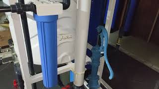 Ultrafiltration water plant Hand operated plant in Pakistan [upl. by Ogeid]