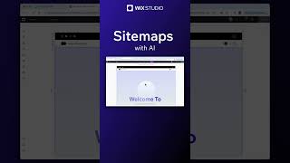 Wix Studio New Visual Sitemaps and Wireframes Generator using AI [upl. by Aleuname]