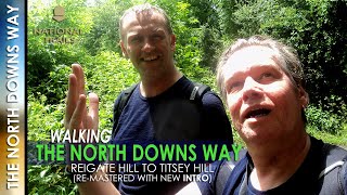 Walking THE NORTH DOWNS WAY Walk 4  Reigate Hill to Titsey Hill REMASTERED [upl. by Dorkas]