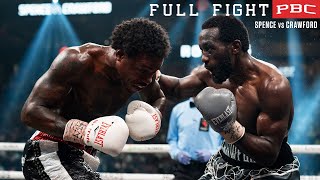 Spence vs Crawford FULL FIGHT July 29 2023  PBC on Showtime PPV [upl. by Enylrac]