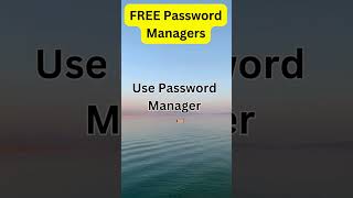 Free Password Manager passwordmanager free keepass bitwarden nordvpn [upl. by Ainet649]