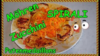 Lurch Spiralschneider Zucchini Zoodles Rezept SoFie Haushalt Unperfekt Perfekt [upl. by Beaner]