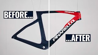 REVEALED A behind the scenes look on how partners Pinarello and SPT create the ultimate paint job [upl. by Menard565]