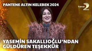 En İyi Dijital Kadın İçerik Üretici – Yasemin Sakallıoğlu  Pantene Altın Kelebek Ödülleri 2024 [upl. by Atlanta]