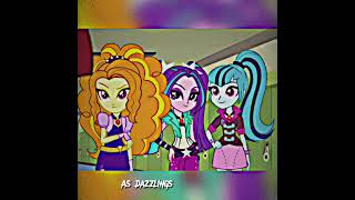 Dazzlings edit 💜💛💙 [upl. by Dyna]