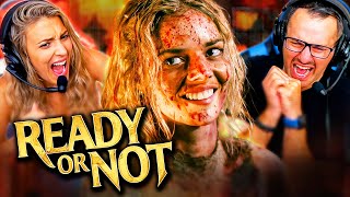 READY OR NOT 2019 MOVIE REACTION FIRST TIME WATCHING Full Movie Review [upl. by Heyman469]