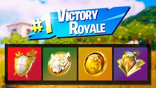 i WON with 4 MEDALIONS Fortnite Chapter 5 [upl. by Ahsinrat]