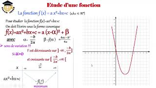 2éme étude dune fonction partie 1 [upl. by Neiv]