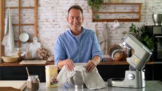 Bauernbrot backen  Backvideo mit Christian Ofner  Titanium Chef Patissier XL [upl. by Nibram]