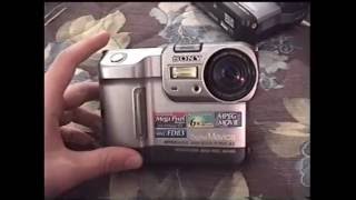 Sony Mavica MVCFD83 amp FD88 digital cameras 1999 Part 2 [upl. by Rehsu]