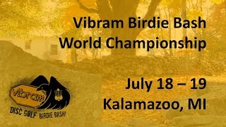 2015 Vibram Birdie Bash World Championships  Day 2 Morning  Live Disc Golf from Cold Brook Park [upl. by Treharne]