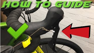 How To Remove A Broken Shift Cable  Shimano Shift Levers [upl. by Any337]