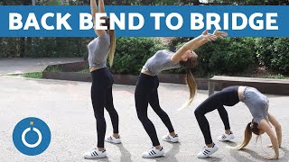 How to Back Bend Into a BRIDGE  Warm Up Exercise [upl. by Llib616]