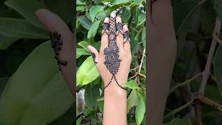 Simple mehndi design youtubeshortsshorts [upl. by Ydwor]