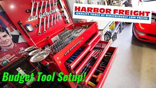 Ultimate Toolbox Organization and Setup  Harbor Freight US General 5 Drawer Tool Cart [upl. by Hoffarth539]