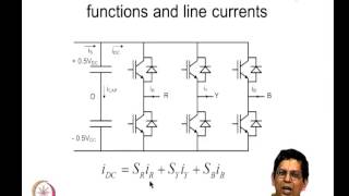 Mod08 Lec28 DC link current and DC capacitor current in a voltage source inverter [upl. by Eceinehs]