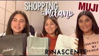 HAUL MILANO CON LA NOSTRA MIGLIORE AMICA Brandy Melville Subdued Pullampbear Muji [upl. by Pavlish502]