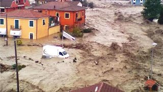 Italy suffers again 🚨 Severe floods hits Trapani Sicily [upl. by Yslehc]