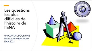 Les questions les plus difficiles de lhistoire de lENA Préparation intense pour concours [upl. by Newby]