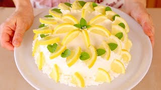 TORTA DELIZIA AL LIMONE di BENEDETTA Ricetta facile  Lemon Roll Cake Easy Recipe [upl. by Elttil]