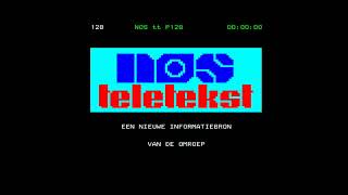 Dutch NOS Teletext trial september 1978  NOS teletekst proefuitzendingen september 1978 [upl. by Risley]