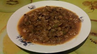 Champignons Lauch Eintopf vegan rezept [upl. by Aniluj500]