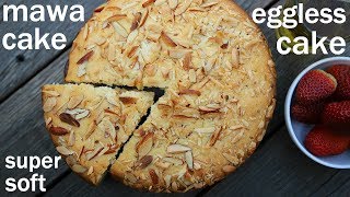 mawa cake recipe  how to make eggless parsi or mumbai mawa cake [upl. by Assiluj]