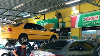 Kenapa Castrol 10w40  Honda City SX8 Yellow Spoon [upl. by Domonic]