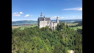 Neuschwanstein amp Hohenschwangau castle Füssen [upl. by Cestar]