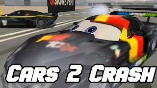 Nr2003  Cars 2 italy crash reenactment [upl. by Soll]