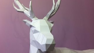 Making of a paper Stag [upl. by Stephi763]