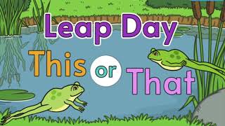 This or That LEAP DAY EDITION  Brain Break Activities  Icebreakers  Twinkl USA [upl. by Ablem342]