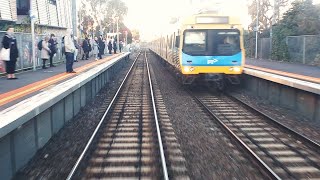 Drivers View Upfield to North Melbourne [upl. by Jump]