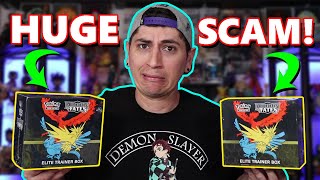 How To Spot RESEALED Pokemon Elite Trainer Boxes  Hidden Fates Scam [upl. by Thrasher871]