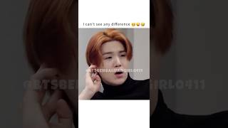 I cant see any difference🤣🤭 😜BTS HYBELABELS BTSBENGALIFANGIRL0411 shorts bts shortsfeed [upl. by Saville]