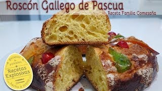 Roscón Gallego de Pascua  Receta familiar  paso a paso [upl. by Ailhat328]